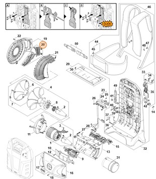 Kratka ochronna, Stihl BA037608100