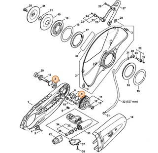 Pierścień zabezpieczający 32x1,2, Stihl 94566213600