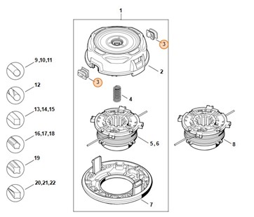 Tulejka, Stihl 40027138307