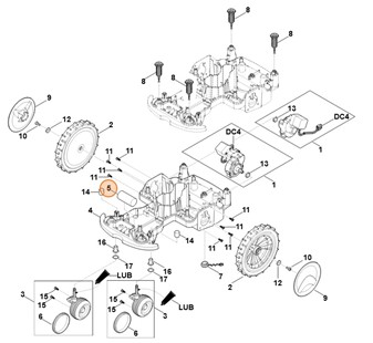 Obciążnik dodatkowy, Stihl 63017019900