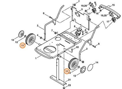 Koło, Stihl 47707913600