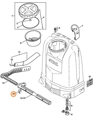 Zabezpieczenie świdra, Stihl 42557051201