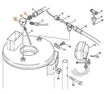 Rozdzielacz, Stihl 47525200400