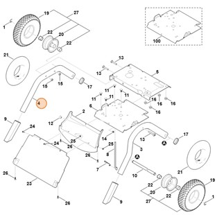 Stelaż rurowy, Stihl 60127032310