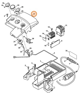 Pokrywka, Stihl 47804303600