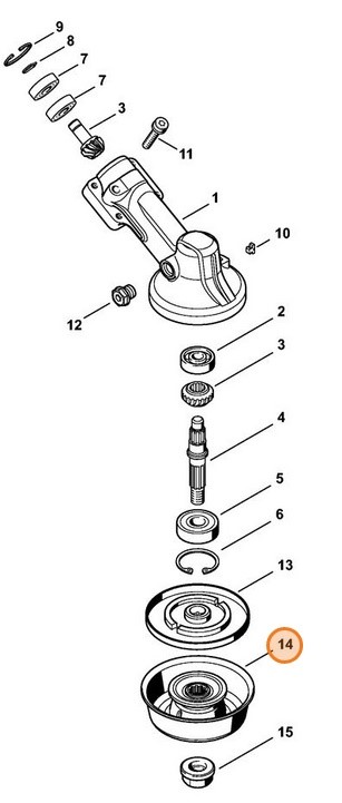 Tarcza talerzowa, Stihl 41807108500