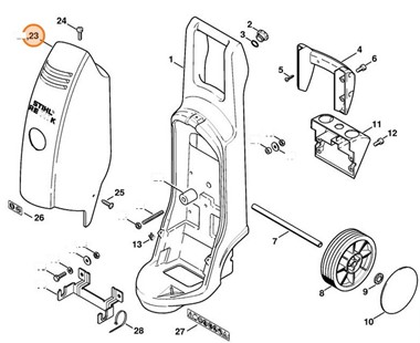 Pokrywa, Stihl 47417062100
