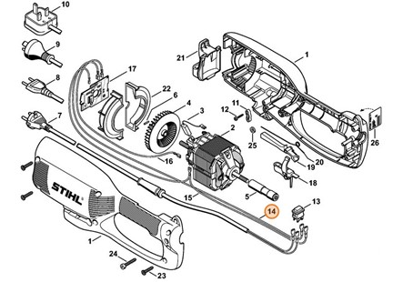 Przewód, Stihl 64404401908