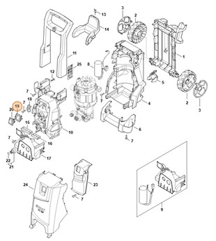 Mocowanie, Stihl 49504329201