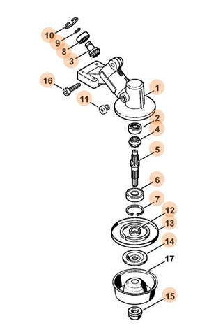 Przekładnia, Stihl 41406400110