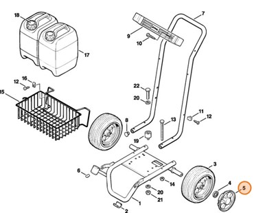 Kołpak, Stihl 47187919205