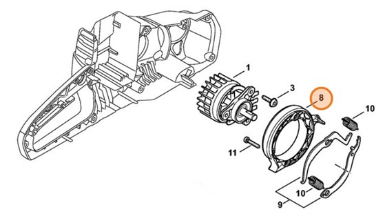 Obudowa spiralna, Stihl 12546020300