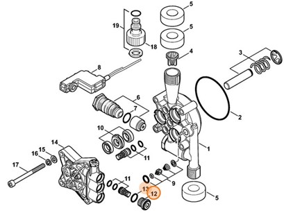 Śruba zamykająca, Stihl 47767002301