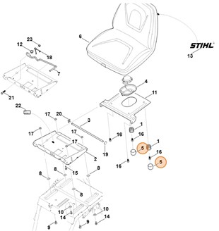 Kołpak, Stihl 61707087410