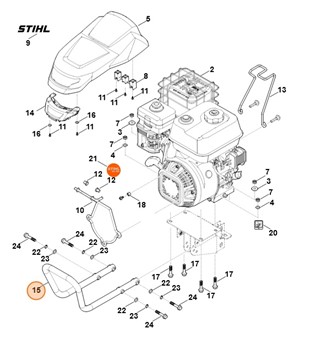 Uchwyt nośny, Stihl 62517915705