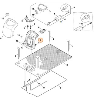 Obudowa, Stihl 63097011041