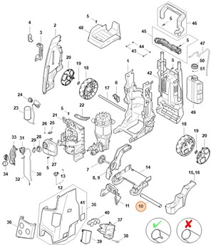 Uchwyt nośny, Stihl RE017915700