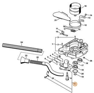 Mocowanie, Stihl 43117104500