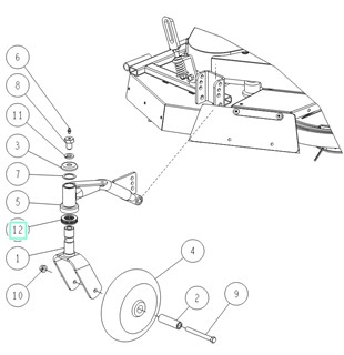 Łożysko kulkowe 51105, Orec 89-3370-051105 