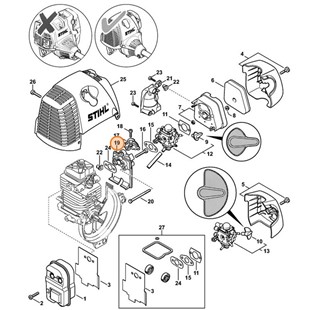 Kołnierz pośredni, Stihl 41801211604