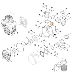Uszczelka, Stihl VB057090410
