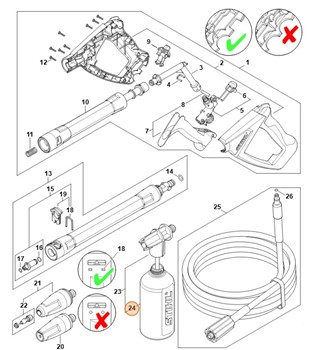Butelka ze środkiem czyszczącym, Stihl 49305070130
