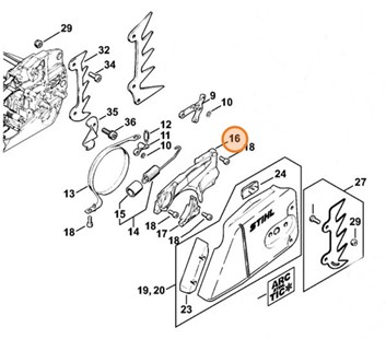 Pokrywka, Stihl 11280211102