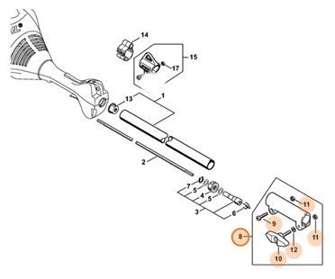 Mufa złącza, Stihl 41401600700