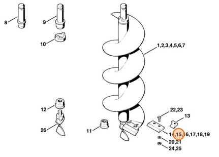 Nóż / noże Ø 150 mm, Stihl 44026823110