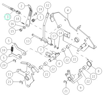 Linka blokady, Orec 0244-72410 