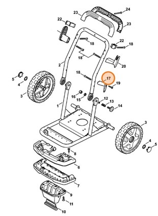 Mocowanie, Stihl 47807915400