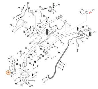 Osłona blaszana, Stihl 62517173100