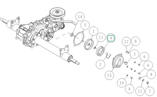Zestaw szczęk hamulcowych (PA-7), Orec 0244-88100 