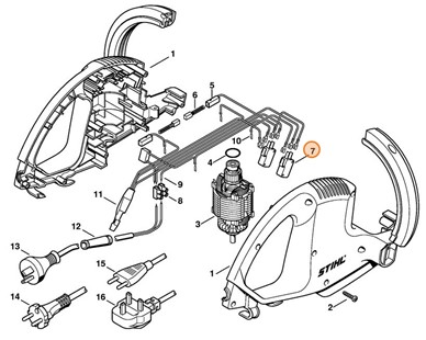 Przełącznik, Stihl 60104350305