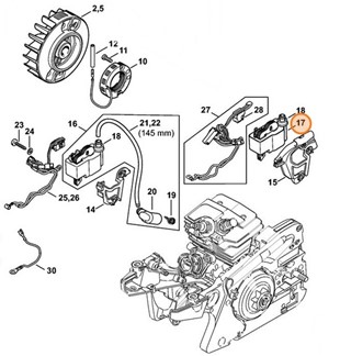 Jednostka sterująca, Stihl 11434004703