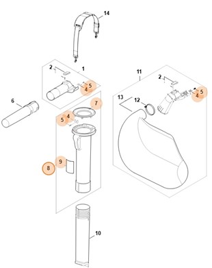 Rura ssąca, Stihl SA027603501