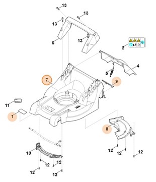 Obudowa, Stihl 63387008592