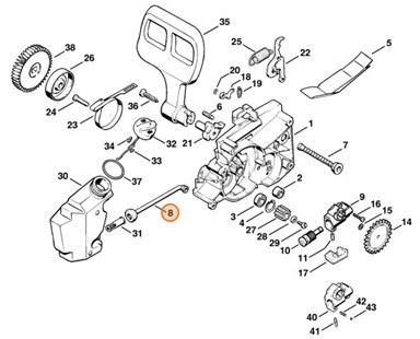 Wąż ssący, Stihl 12076479400