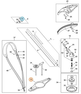 Osłona transportowa, Stihl FA017173000