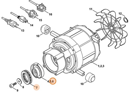 Tarcza zataczająca 10,1°, Stihl 47757608702