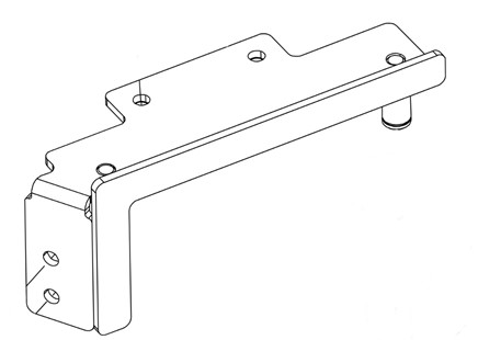 Wspornik rolki prowadzącej , Orec 0360-5260H 