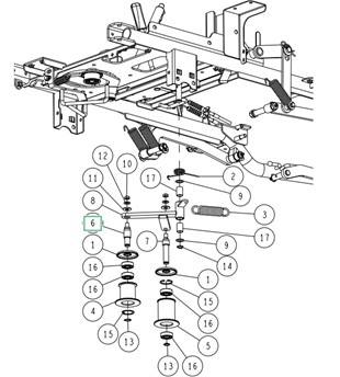 Koło pasowe napinacza , Orec 0227-40400