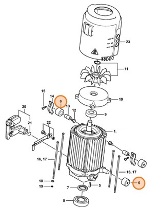 Amortyzator, Stihl 47886024300