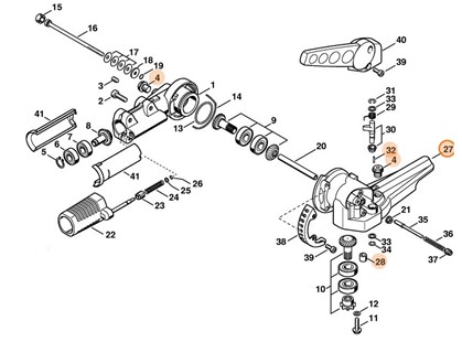 Obudowa przekładni, Stihl 42306400503