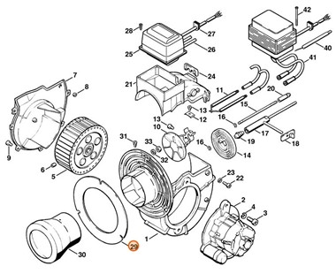 Pierścień uszczelniający, Stihl 47125290210
