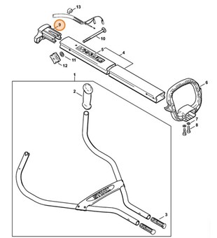 Wspornik, Stihl 46017917600
