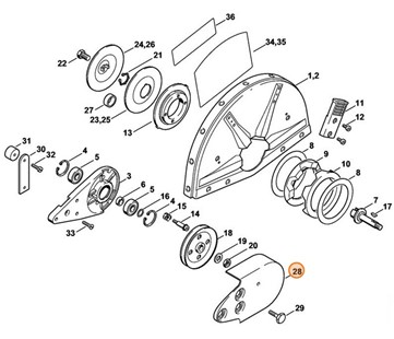 Osłona, Stihl 42237008100