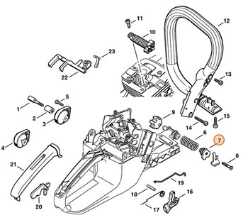 Zatyczka antywibracyjna, Stihl 11357922900