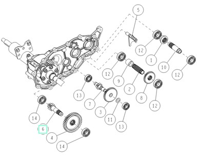 Oś, Orec 0207-02700
