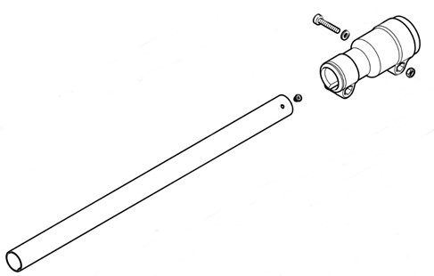 Wysięgnik 25,4 mm